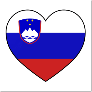 Heart - Slovenia Posters and Art